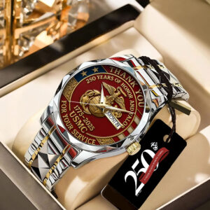 US Marine Corps Alloy Luxury Quartz Watch - TANTN 14647