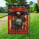 US Marine Corps Double-side Garden Flag - TANTN 15101