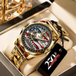 US Marine Corps Alloy Luxury Quartz Watch - TANTN 14219