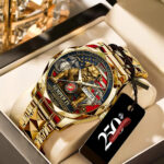 US Marine Corps Alloy Luxury Quartz Watch - TANTN 15164