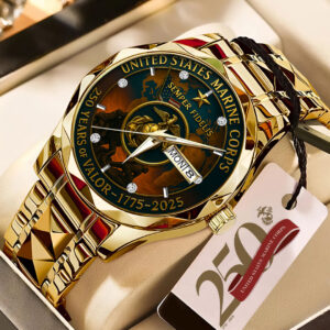 US Marine Corps Alloy Luxury Quartz Watch - TMTHU 052