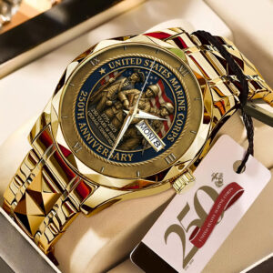 US Marine Corps Alloy Luxury Quartz Watch - TMTHU 057