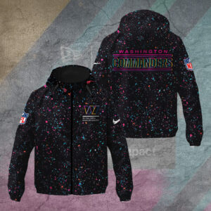Washington Commanders Crucial Catch 2025 3D Windbreaker Jacket – TANTN15591