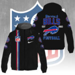 Buffalo Bills 3D Windbreaker Jacket - GNE4281