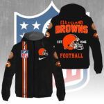 Cleveland Browns 3D Windbreaker Jacket - GNE4285