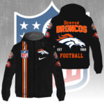 Denver Broncos 3D Windbreaker Jacket - GNE4287
