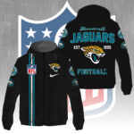 Jacksonville Jaguars 3D Windbreaker Jacket - GNE4293