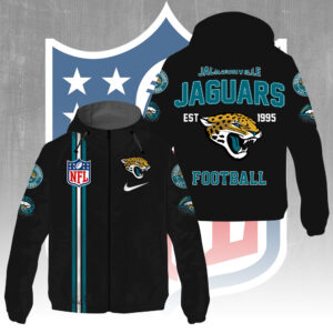 Jacksonville Jaguars 3D Windbreaker Jacket - GNE4293