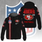 San Francisco 49ers 3D Windbreaker Jacket - GNE4302