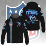 Tennessee Titans 3D Windbreaker Jacket - GNE4309
