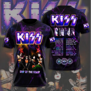 Kiss Band 3D Apparel - ANHNV 2055
