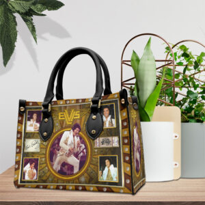 Elvis Presley Leather HandBag - HUANNM 4648