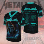 Metallica 3D Football Jersey - MAITM 12167