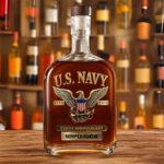 US Navy 250th Anniversary 25oz Empty Whiskey Bottle – MAITM12722