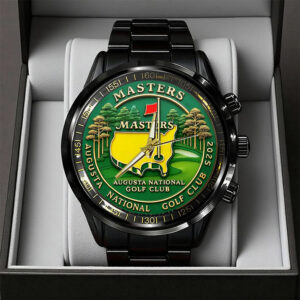 2025 Masters Tournament Black Stainless Steel Watch - TANTN16002