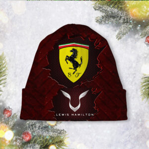 Lewis Hamilton x Scuderia Ferrari Beanie Hat - MAITM 9818