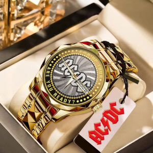 AC/DC Alloy Luxury Quartz Watch - MAITM 12100