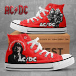 AC/DC High Top Canvas Shoes - NGHIAVT 1089