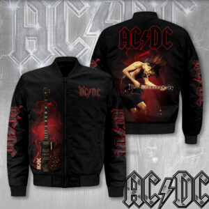AC/DC Angus Young 3D Bomber Jacket - MAITM 11858
