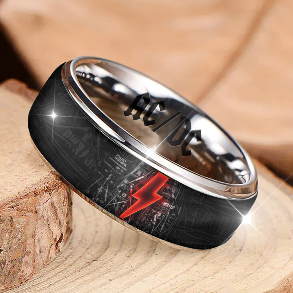 AC/DC Custom Alloy Ring – GNE4262 | Gifnestbuys