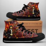 AC/DC High Top Canvas Shoes - NGHIAVT 1078