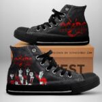 AC/DC High Top Canvas Shoes - NGHIAVT 1079
