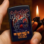 AC/DC Zippo Lighter Case (No Insert) - TMTHU1078