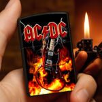 AC/DC Zippo Lighter Case (No Insert) - HOATT13398