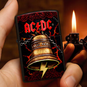 AC/DC Zippo Lighter Case (No Insert) - HOATT13430