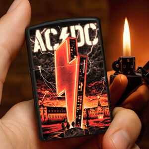 AC/DC Zippo Lighter Case (No Insert) - TANTN16345