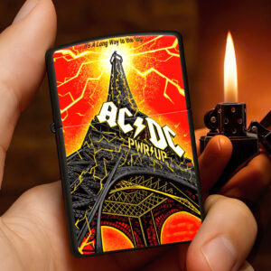 AC/DC Zippo Lighter Case (No Insert) - TANTN16347