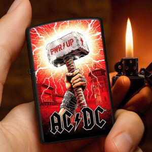 AC/DC Zippo Lighter Case (No Insert) - TANTN16348
