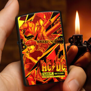 AC/DC Zippo Lighter Case (No Insert) - TANTN16349
