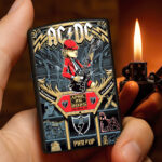 AC/DC Zippo Lighter Case (No Insert) - TANTN16350