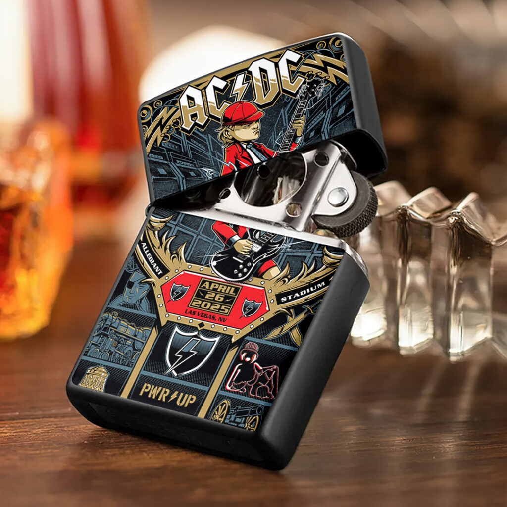 AC/DC Zippo Lighter Case (No Insert) – TANTN16350 | Gifnestbuys