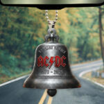 AC/DC 52 Years Anniversary 2025 Custom Shape 2-sided Acrylic Car Ornament – TMTHU1139