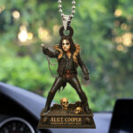 Alice Cooper Custom Shape 1-sided Acrylic Car Ornament - TMTHU772