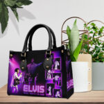 Elvis Presley Leather HandBag - ANHNV 1829