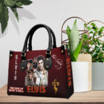 Elvis Presley Leather HandBag – ANHNV 1975