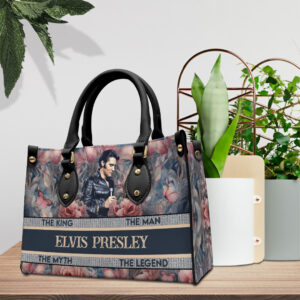 Elvis Presley Leather HandBag - ANHNV 2053