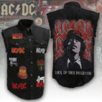 AC/DC 3D Lightweight Sleeveless Denim Shirt - ANHNV 3043