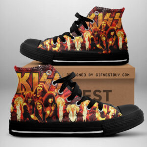 KISS High Top Canvas Shoes - ANHNV 3311