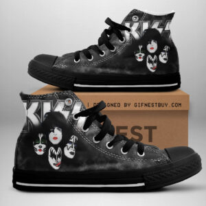 KISS High Top Canvas Shoes - ANHNV 3375