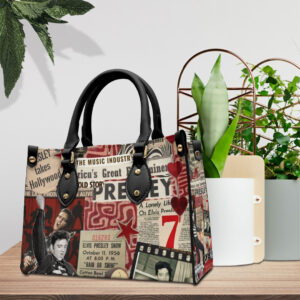 Elvis Presley Leather HandBag - ANHNV 3403