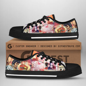 Elvis Presley Low Top Canvas Shoes - ANHNV 3869
