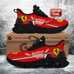 Personalized Scuderia Ferrari x Lewis Hamilton Max Soul Sneaker - ANHNV 6262