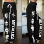 Metallica High-Waisted Straight-Leg Trousers – ANHNV 6268
