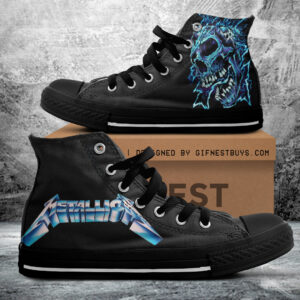 Metallica High Top Canvas Shoes - ANHNV 9298