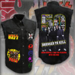 KISS 3D Lightweight Sleeveless Denim Shirt - ANHNV 9421