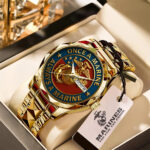 US Marine Corps Alloy Luxury Quartz Watch - TMTHU1060